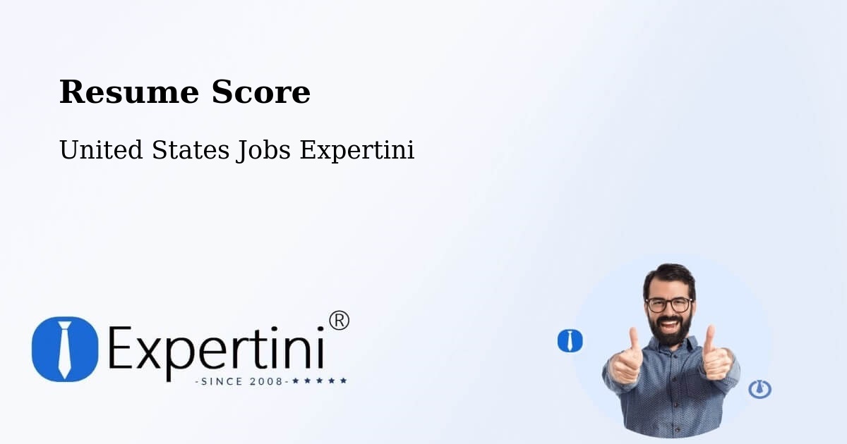 Resume Score & Job Description Match Tool – Convent - United States Jobs Expertini